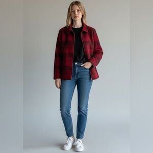 EDDIE BAUER Recycled Wool Jacket Size Small